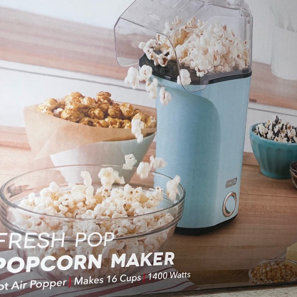 Blue Popcorn Maker